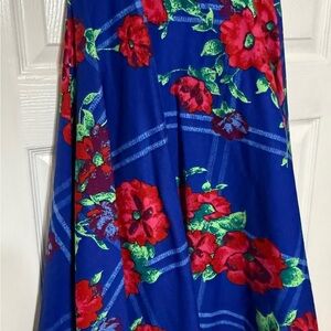 Full midi floral skirt from Anthropology